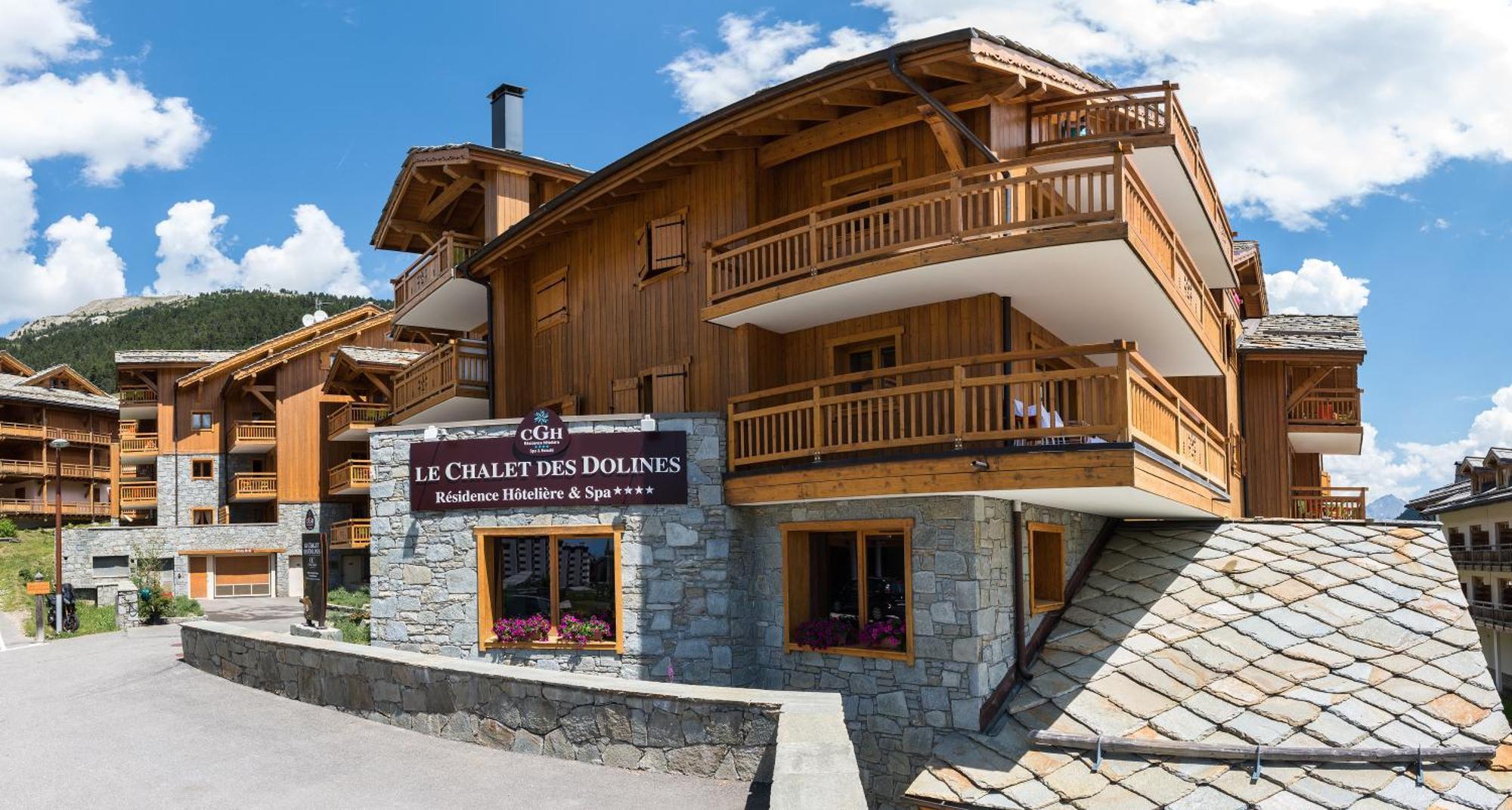 Cgh Residences & Spas Le Chalet Des Dolines Montgenèvre Eksteriør bilde